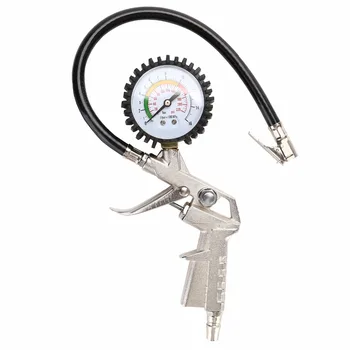 

Auto Tire Pressure Gauge For Car Motorcycle SUV Inflated Pumps Deflated Tire Repair Tools Pressure Gun Type For Compressor