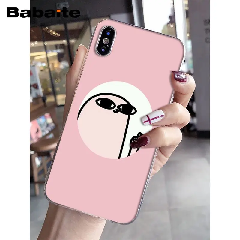 Cute Pink Cartoon Funny big eyes ketnipz