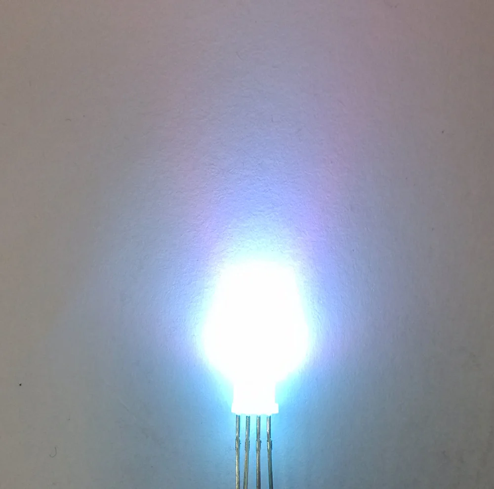 Бесплатная доставка 100 шт./лот LED 5 мм Общий Анод RGB 4Pin трехцветные диоды f5