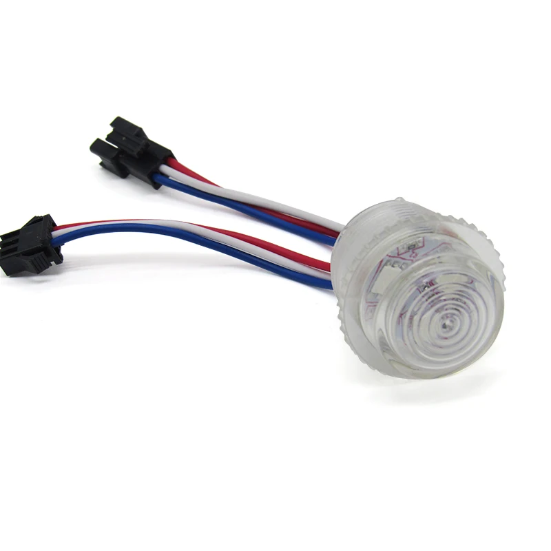 Умный Цифровой пикселей 12 v 26 мм 3smd ucs1903 СИД солнечный свет модуль 5050 smd rgb led свет Водонепроницаемый лампы с прозрачной крышкой