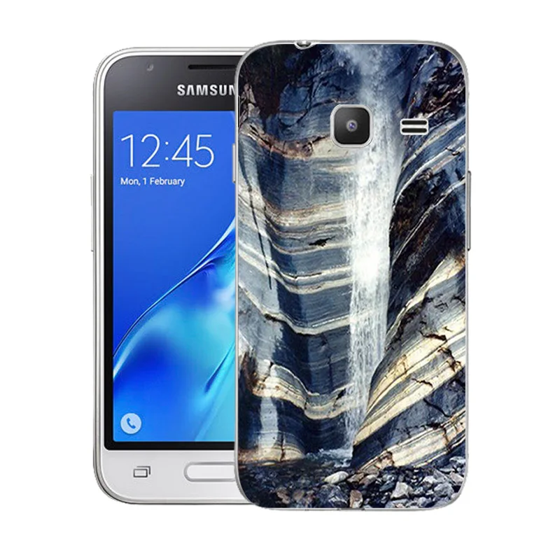 Мягкий чехол из ТПУ для Samsung Galaxy J1 Mini 2016 J105 J105H J105F мраморные чехлы с принтом Nxt Duos