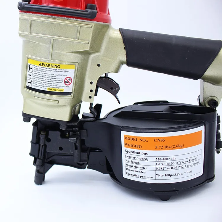 CN55 Industrial Pneumatic Coil Nailer 3