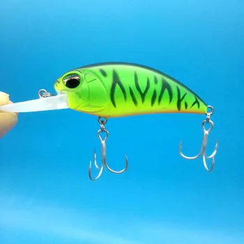 

TSURINOYA 5PCS/LOT Crank Fishing Lure 16g/6cm 5colors free shipping Diving Depth 2.5m-3.2m Long Tongue Fishing Lure Crankbait