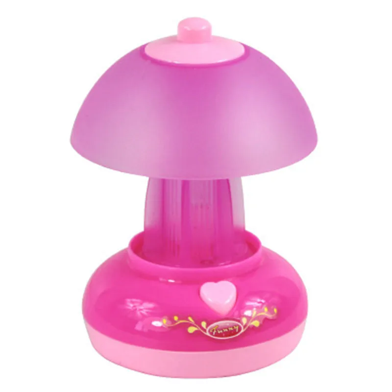 Mini Pink lamp toy home electrical appliances toy Children House