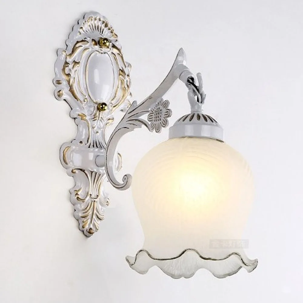 

Stylish Simplicity Vintage Wall Lamp 110V-220V E27 Single Head Tricolor Wall Lamps White Gold / Bronze / Beige Light Fixtures