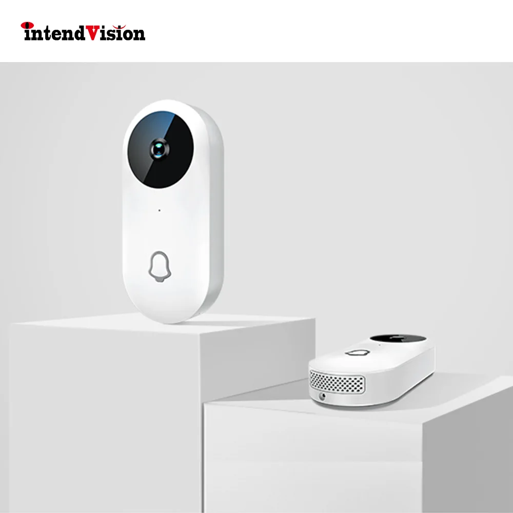 Intendvision дверной звонок камера беспроводная видеодомофон Wifi Bluetooth стабильное