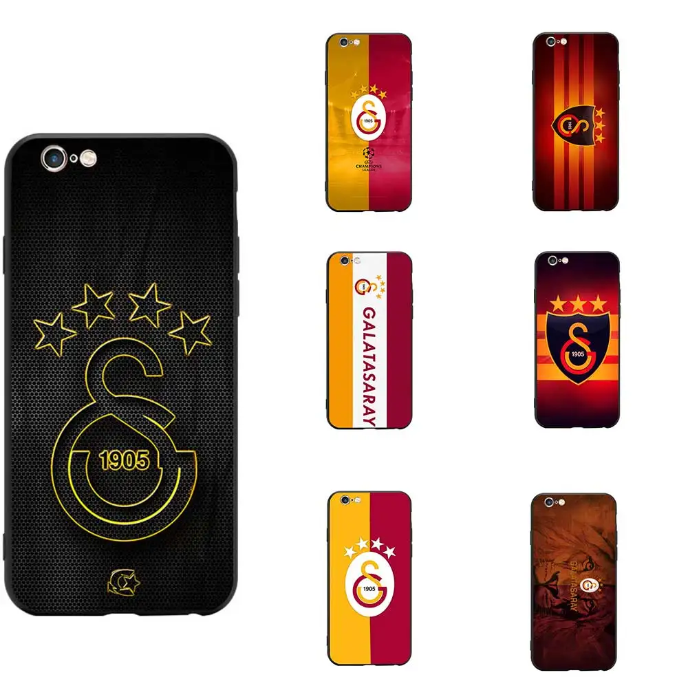 Turkey Football Soccer Galatasaray Turkish Sports Club Soft TPU Phone Cases For iPhone 6/6s/7/7s/8s/X/XR/MAX Silicon Case Bumper |