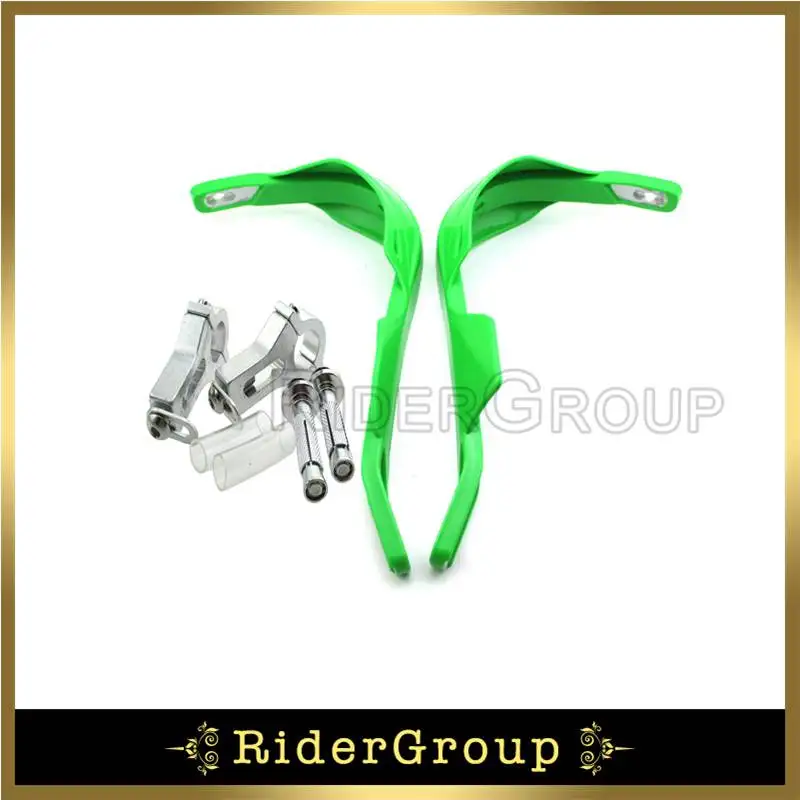 Зеленый 7/" 22 мм Ручка Bar защита рук Защита для рук для мотоцикла Dirt Pit Bike Enduro ATV квадроцикл для мотокросса
