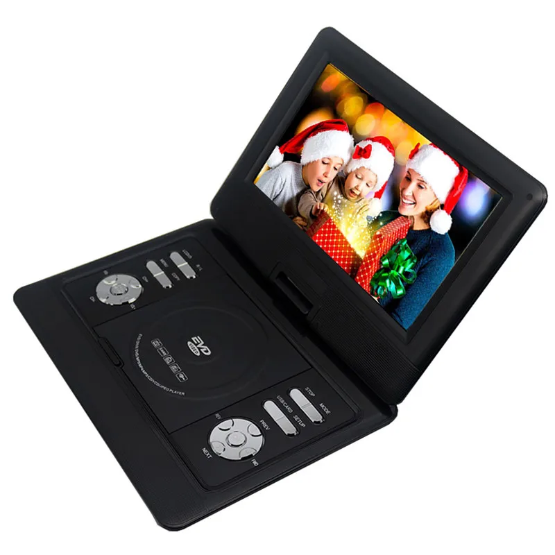 LONPOO 10 1 дюймов портативный dvd плеер TFT ЖК экран мультимедийный DVD с автомобильным