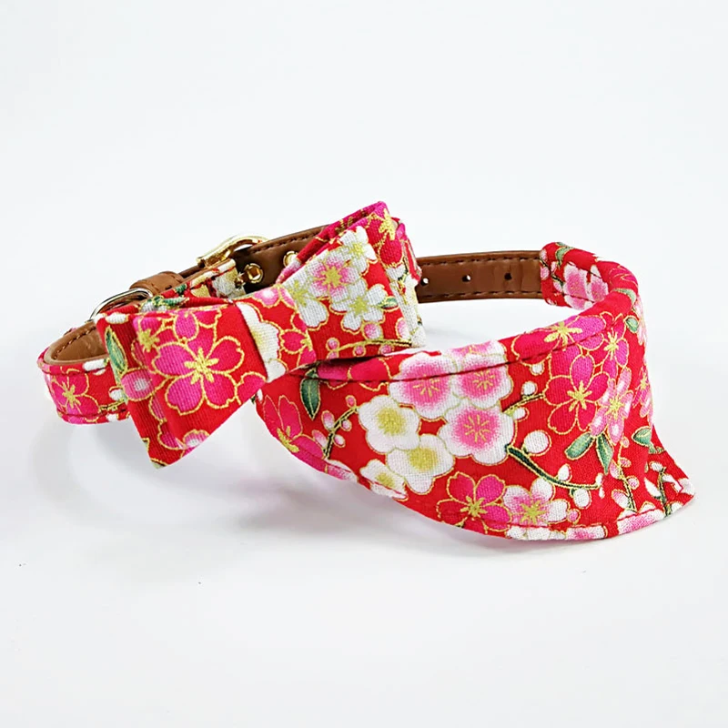 chinese collar with bow tie