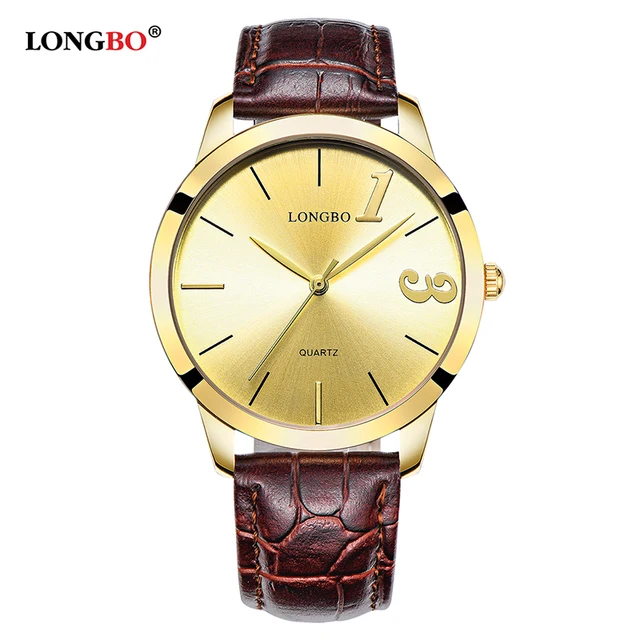 2017 LONGBO Luxury Quartz Watch Casual Fashion Leather Strap Watches Men Women C 2017 LONGBO Luxury Quartz Watch Casual Fashion Leather Strap Watches Men Women C