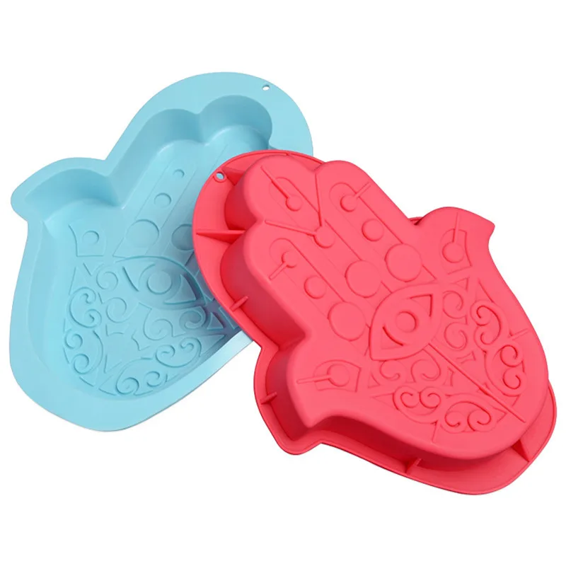 

2019 Cake Tools silicone molds for 3d crafts Big corn silicone cake mold Lucky hand cake baking tray custom Safety MarT9