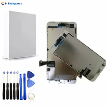

DHL 10PCS/Lot for iPhone 7 7 Plus LCD Display Screen and Touch Digitizer Screen with Back Plate for iPhone 8 8 Plus LCD Screen