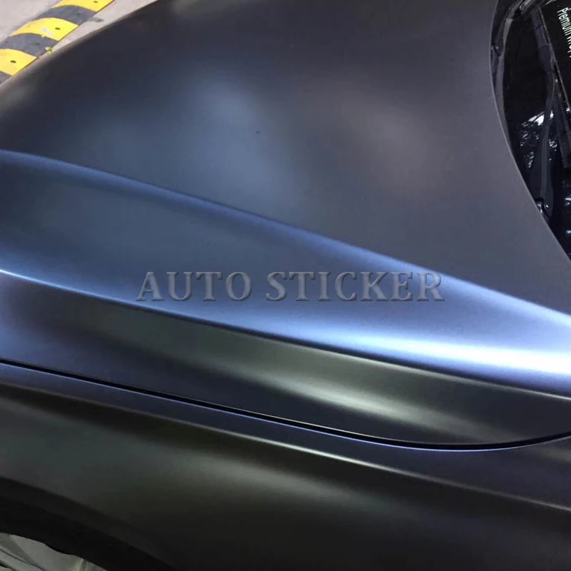 Luxury Pearl Metal Gunmetal Gray Metallic Film Wrap Foil For Motorcycle