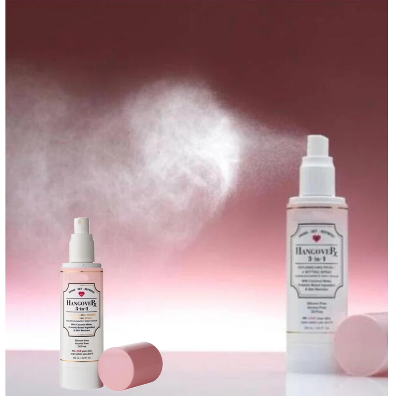 

Face Makeup HangoveRx 3-in-1 Replenishing Primer & Setting Spray Primed Peachy 40ml Skin Perfecting Primer 24 hours