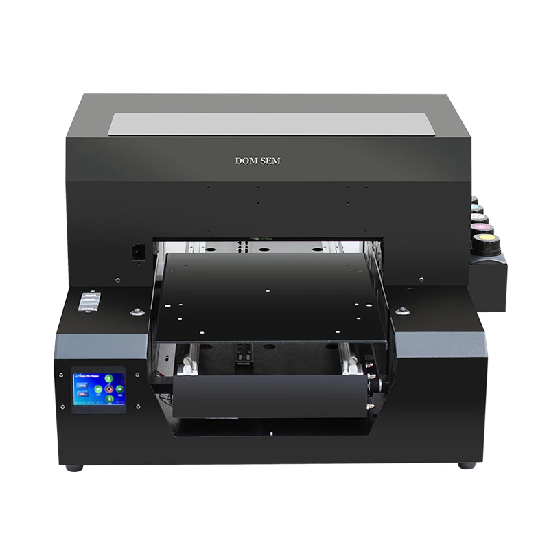 

2019 New Arrivals Automatic Multicolor Printer UV Flatbed Printer With EPSON Head LED System LCD Touch Screen Shenzhen Factory
