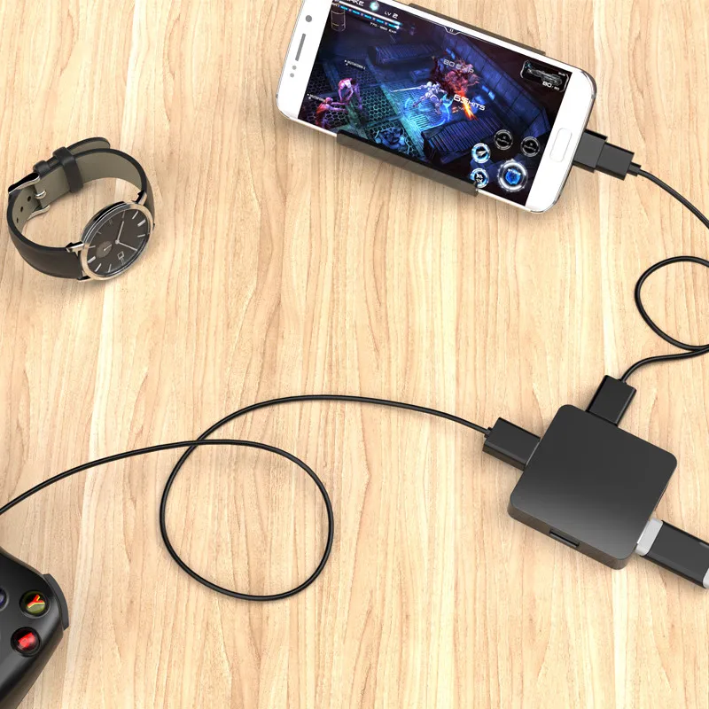 Micro USB к USB OTG адаптер для Android мобильного телефона samsung htc LG sony Meizu M3s Nokia планшетный ПК Подключение к флэш-накопитель мышь