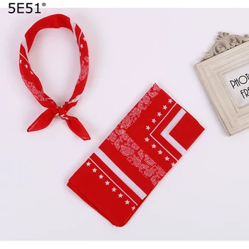

Women kerchief headband cotton 100%/ star printed 55cm/Many Uses