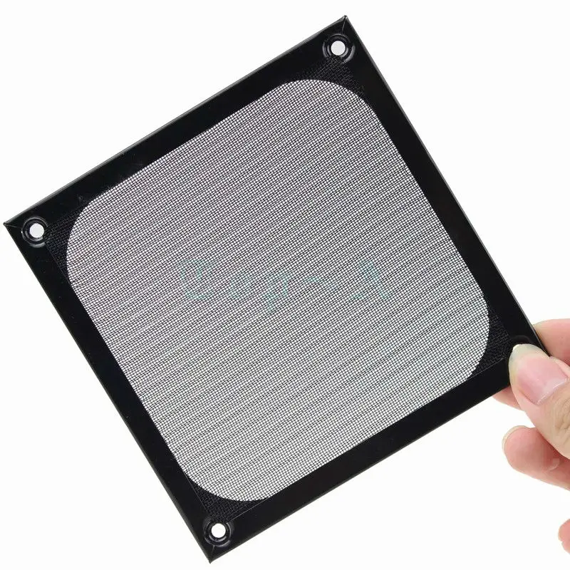 

Free Shipping Gdstime 1piece/Lot Thick Dustproof 120mm Case Fan Silver Dust Filter for PC Computer