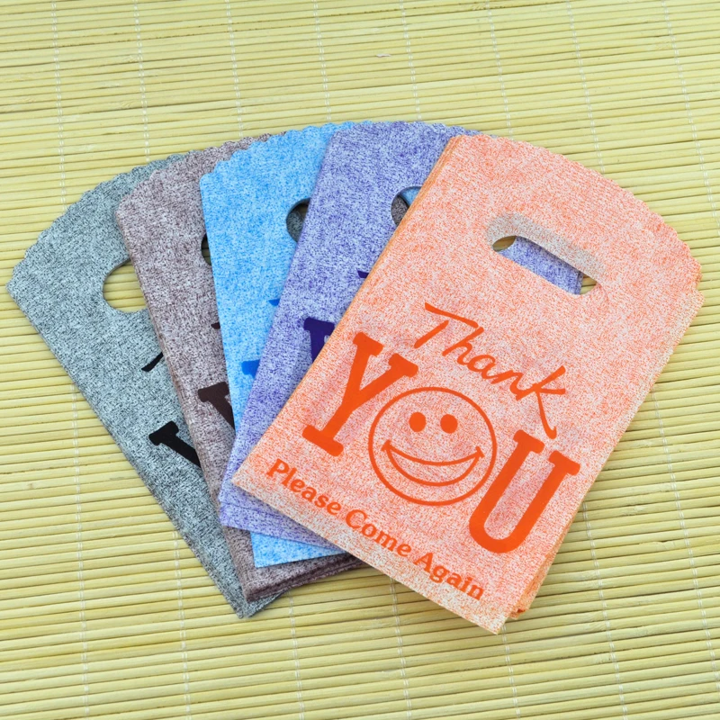 small plastic gift bags