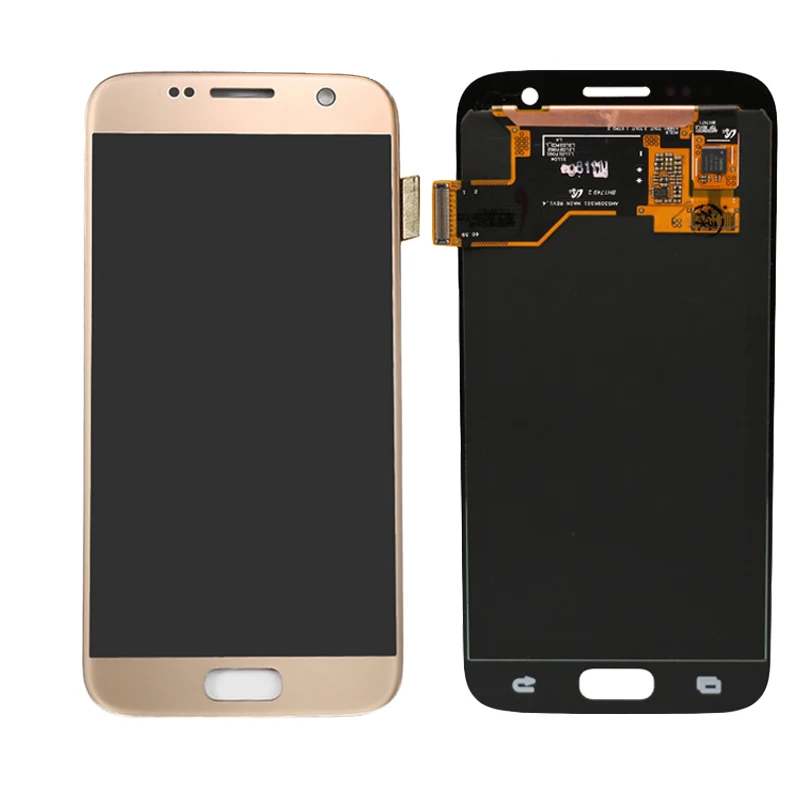 Skup Oryginalny AMOLED do Samsung Galaxy S7 wyświetlacz LCD zmontowany z ekranem dotykowym Digitizer SM G930 G930F G930FD G930S G930L