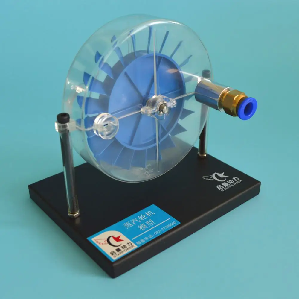 Steam Engine Single Stage Turbine Model Physics Laboratory