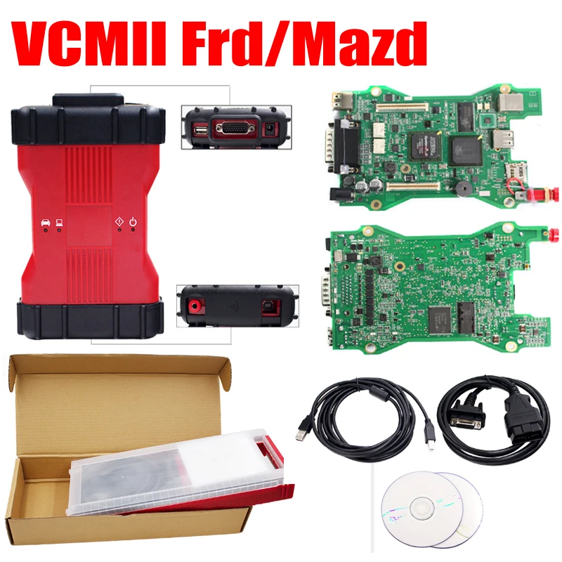 

2019 Newest VCM 2 Multi-language VCM2 IDS V106 Diagnostic Scanner VCM II VCMII OBD2 V101/V98 Auto tools Frd/M-azda