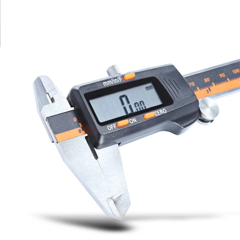 MX-DEMEL 150 мм электронный цифровой штангенциркуль дробный дисплей из нержавеющей стали штангенциркуль измерительный инструмент линейка