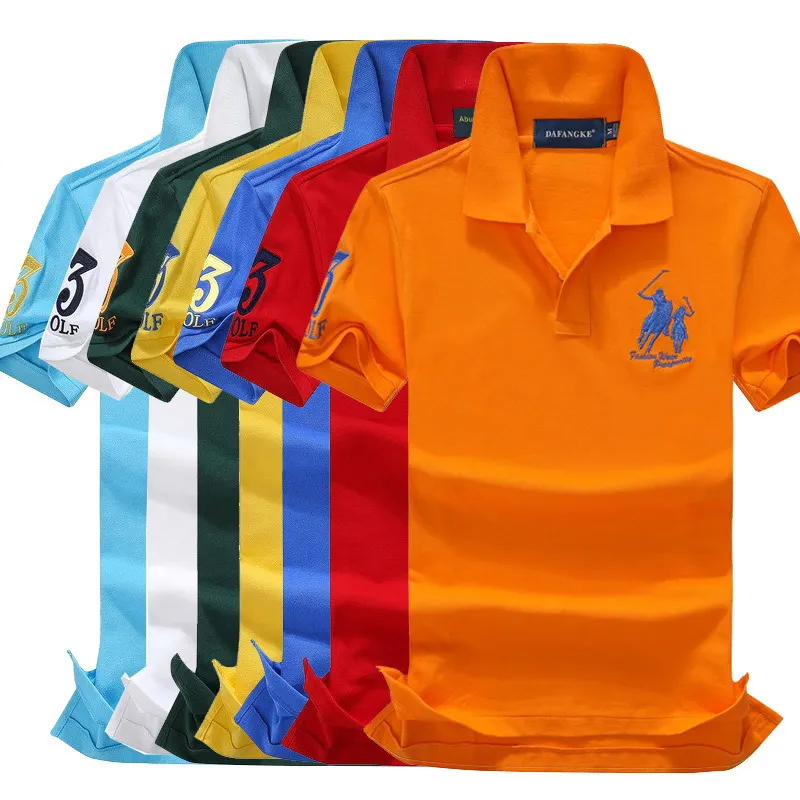 

High Quality Tops&Tees Men's t shirts Business men brands 3D embroidery mens t shirt Plus size 908