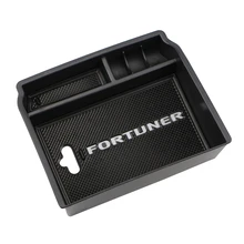 Центральный автомобильный подлокотник для хранения, коробка для Toyota Hilux AN120 AN130/Toyota Fortuner An160-, аксессуары для укладки