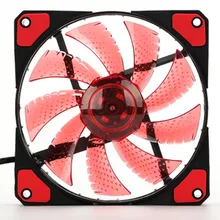 15 светодиодный свет довольно 120 мм DC 12 В 4Pin компьютерный корпус для ПК охлаждающий вентилятор мод 12 В 4Pin кулер для компьютера вентилятор# H20