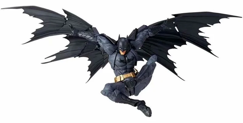 DC Comic Batman Dark Knight Revoltech NO.009 Batman PVC Action Figure  Collection Model Toy Gifts  (9)