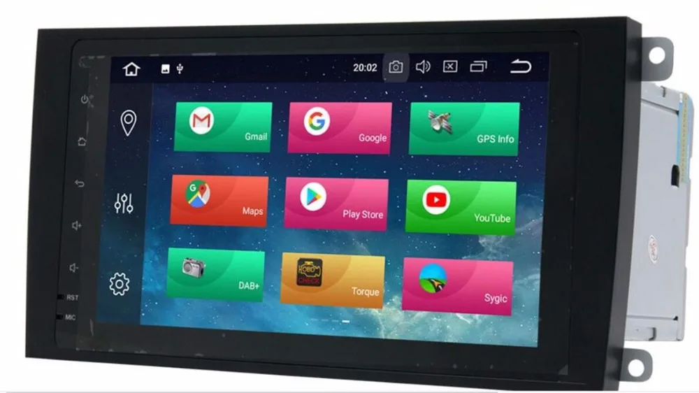 9 inch IPS Car Android 8.0 DVD GPS Player For PORSCHE CAYENNE 2003-2010 Radio RDS BT Mirror link Wifi/4G DAB+DVR Camera Input