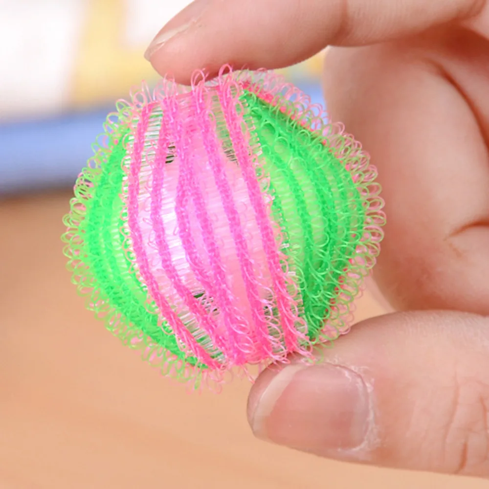 

2017 6 Pcs 35mm Hair Grabbing Laundry Washing Machine Clothes Softener Laundry Balls Househol Laundry Supplies New Arrival