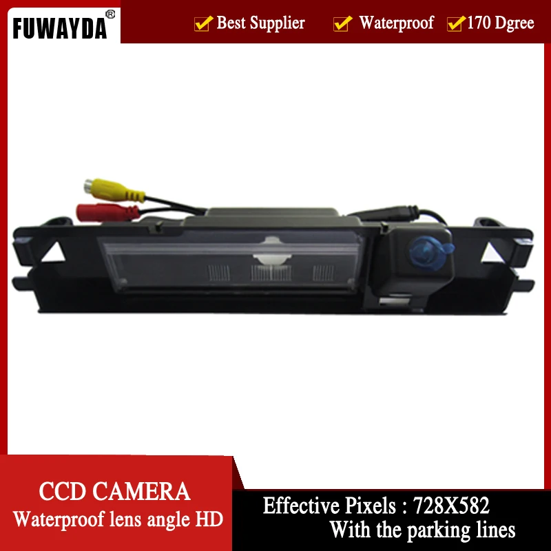 FUWAYDA CCD HD-камера для Toyota Yaris/Vitz Автомобильная камера заднего вида с поворотом на 170