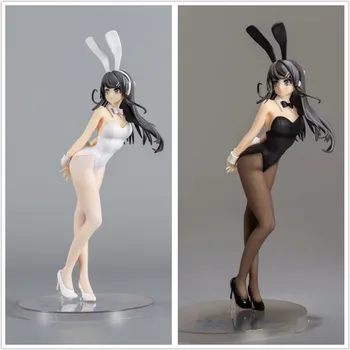 

Sakurajima Mai Anime Figure Sexy Bunny Girl Collectible Toy Figurine PVC Hot Toys Figma Doll Men Gift For Birthday Model PG