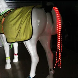 MOLOY NEW 100CM Horse Tail USB Lights Chargeable LED Crupper Horse Harness Equestrian Outdoor Sports The Lights Horse Tail MOLOY NEW 100CM Horse Tail USB Lights Chargeable LED Crupper Horse Harness Equestrian Outdoor Sports The Lights Horse Tail
