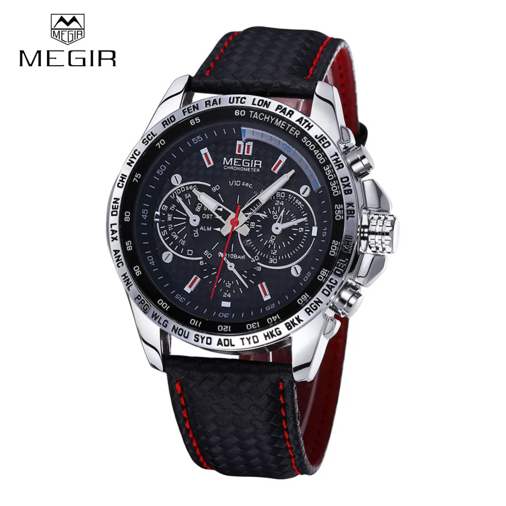 Prix pour Megir montre hommes montres relogios masculinos mode hommes de quartz top marque de luxe horloge hommes montre-bracelet relojes hombre Prix pour Megir montre hommes montres relogios masculinos mode hommes de quartz top marque de luxe horloge hommes montre-bracelet relojes hombre