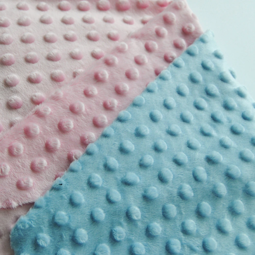 Dot Minky Tissu Vendu Par 6 Pcs Lot Doux Minkee Point Tissu Bebe Couvertures Bebe Couches Bebe Oreiller Taille 45 Cm 45 Cm Couleur Mixte Aliexpress
