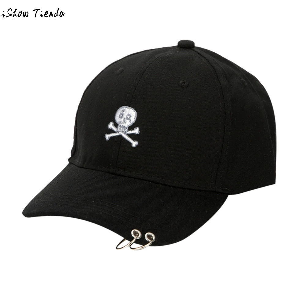 Fashion The Punisher Unisex Cool Skull Print Baseball Sport Caps Men