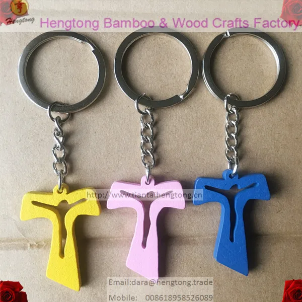 religious catholic rosary keychain 