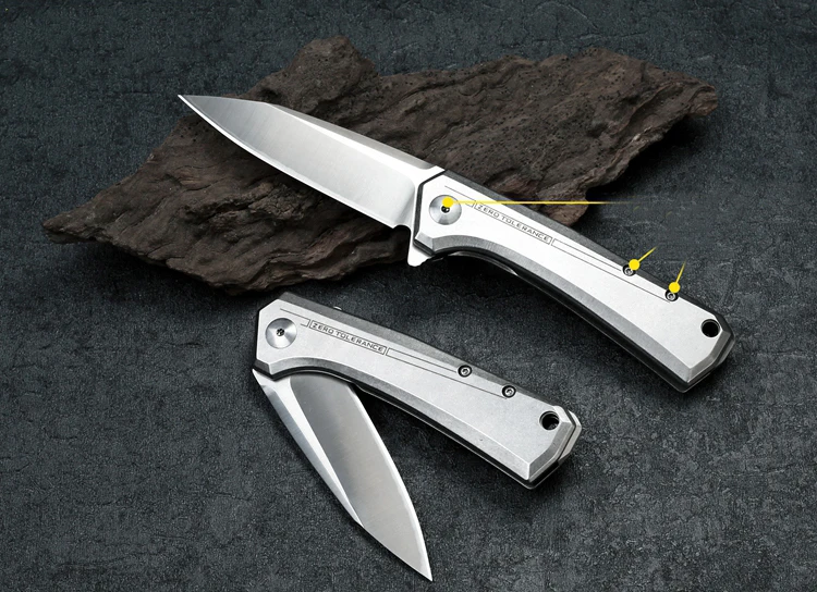 ZT 0808 тактический складной нож D2 лезвие стальная ручка KVT шариковый подшипник карманные походные ножи для выживания Открытый EDC инструмент