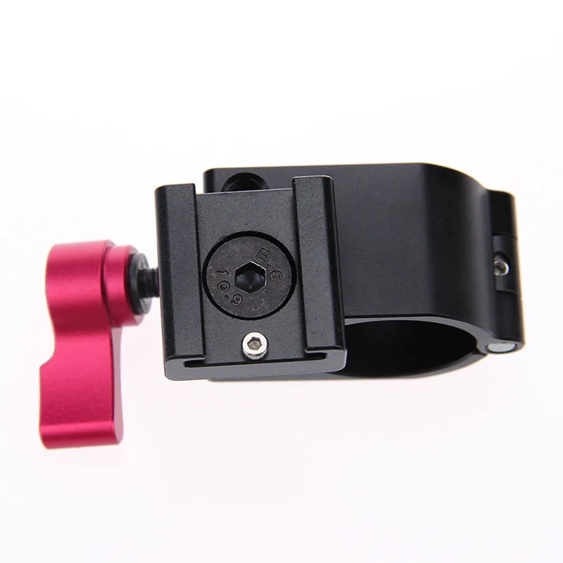 CAMVATE Light Mount Stand Bracket Clamp Holder For DJI Ronin-M Freefly MoVI - Red Knob Camera Stabilizer Foto Accessories C1167 (2)
