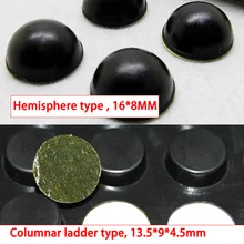 5 шт. 3 м аудио динамик усилитель амортизатор ножки колодки поглощение вибрации резиновая прокладка самоклеющиеся 13,5*9*4,5 мм 16*8 мм