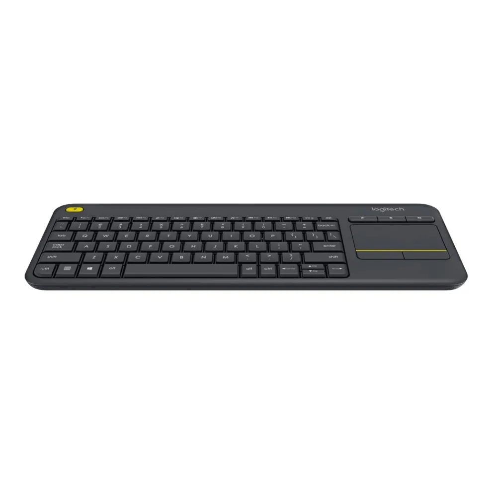 

Logitech K400 Plus, Mini, Wireless, RF Wireless, QWERTY, Black