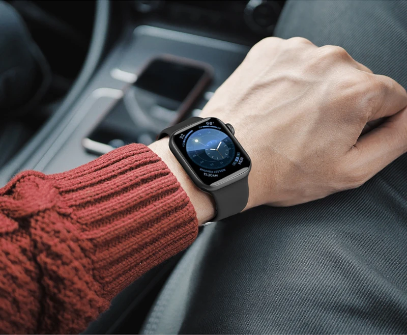Ремешок для Apple Watch 44 мм 40 мм 38 мм 42 мм спортивный силиконовый браслет correa iwatch series 5 4 3 2 Аксессуары для Apple watch 4