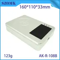 4 stücke, 160*110*33mm LCD kartenleser elektrogehäuse szomk kunststoff tür access gehäuse outdoor instrument gehäuse sensor