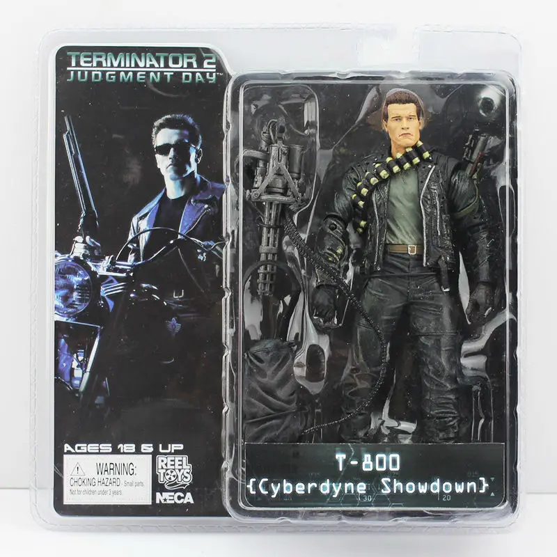 6 стилей NECA Терминатор Судный день подъем машин фигурка игрушки T-800 T-1000 ПВХ экшн модель куклы