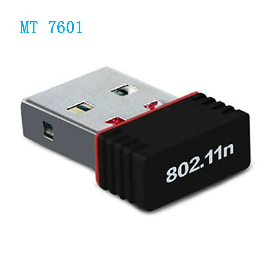 Wi-Fi адаптер MT7601 Mini USB 802.11n/g/b Антенна 150 Мбит/с беспроводная сетевая карта LAN Внешний