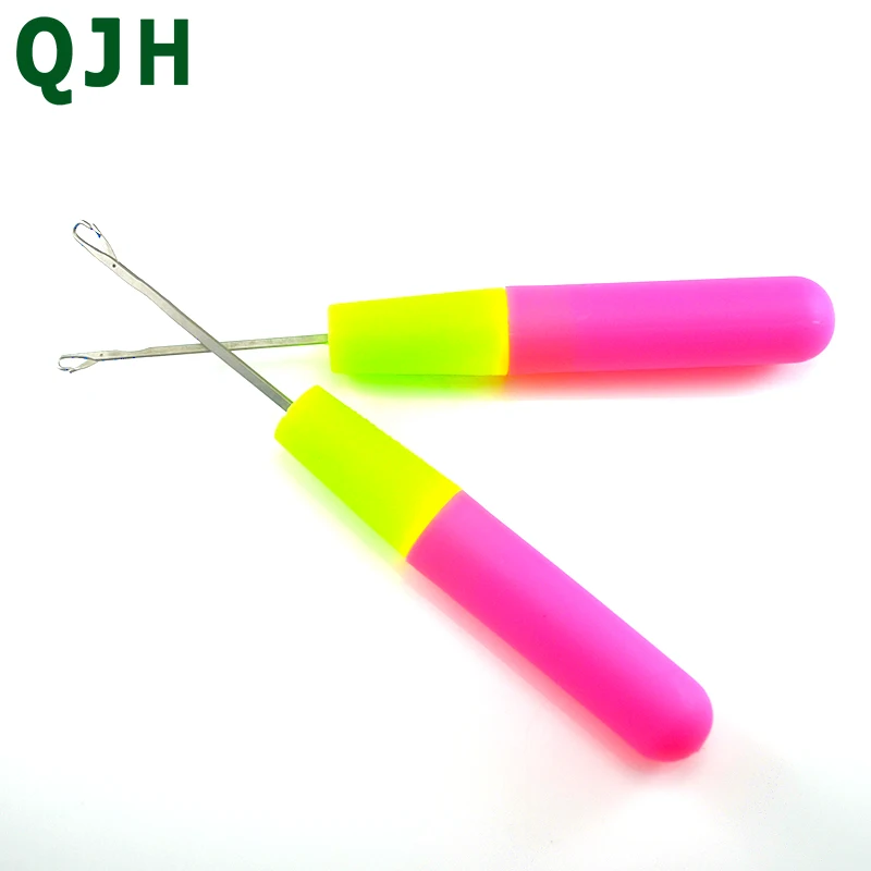 Brand New 2pcs 2 size DIY Hand Tool Handle Crochet Hook Weave Knitting Knit Braid Needle Craft Lock Hair | Дом и сад